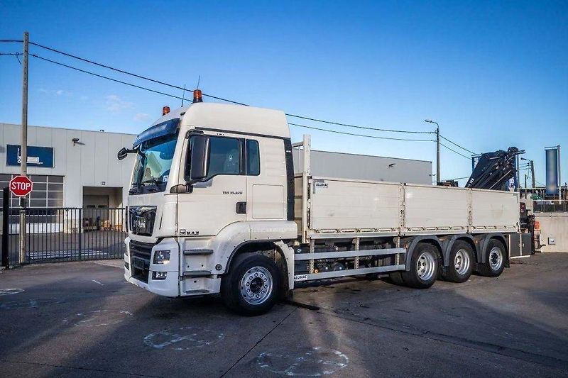 MAN TGS (2019) 35.420 8x4 valník + HR - fotografie inzerátu