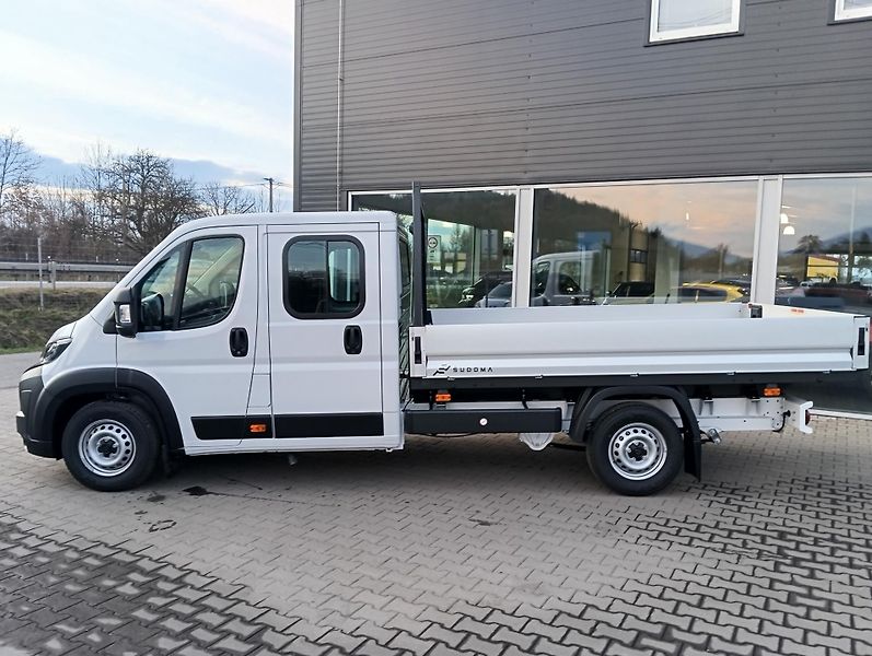 Peugeot Boxer (2026) DVOUKABINA 4350 L4 valník 180k - fotka 4 z 17