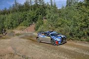 RZ Halenkovice a závěrečná Powerstage a vyhlášení vítězů ve Žlutavách v rámci 53. ročníku Barum Czech Rally Zlín.