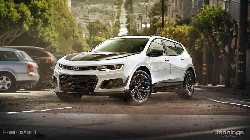 Chevrolet Camaro ZL1.