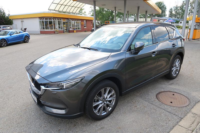 Mazda CX-5 2,5 G194 AWD AT bílá kůže,tažn - fotka 9 z 32