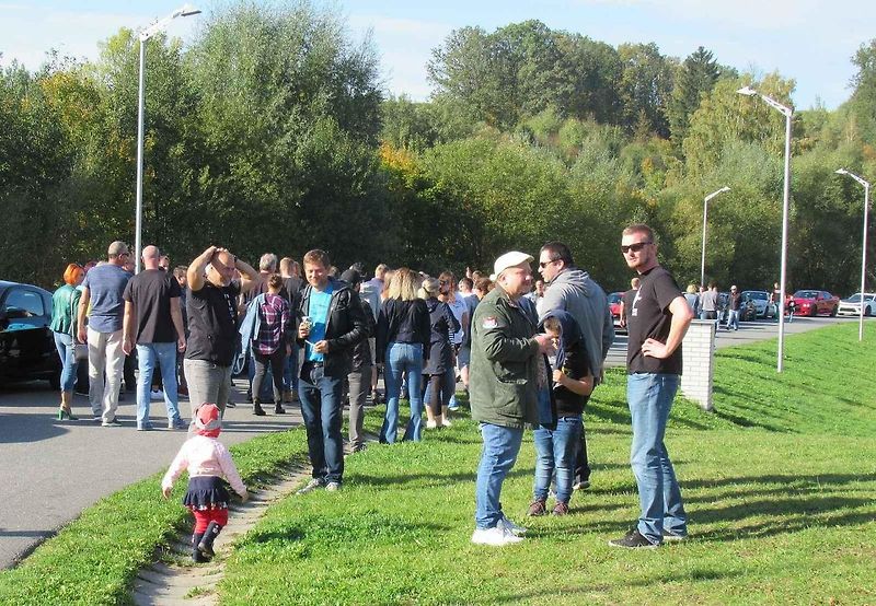 Za charitativním srazem amerik v jihočeském Táboře stojí vojenský policista Jaroslav Grepl (37), pomáhá už 7. rokem.