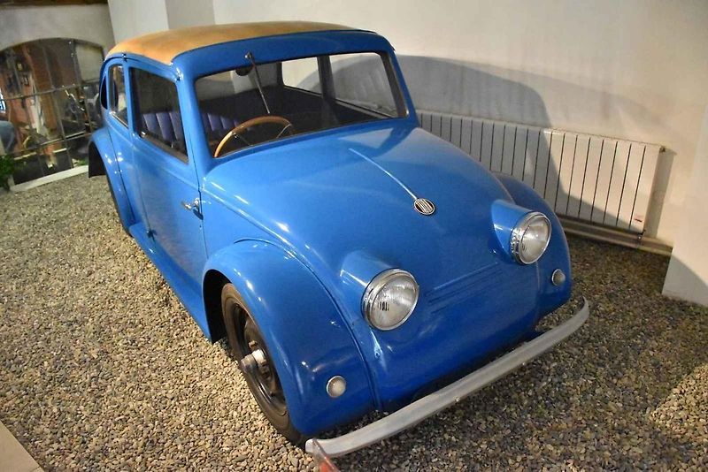Tatra V 570/3 v kopřivnickém Tecnickém muzeu