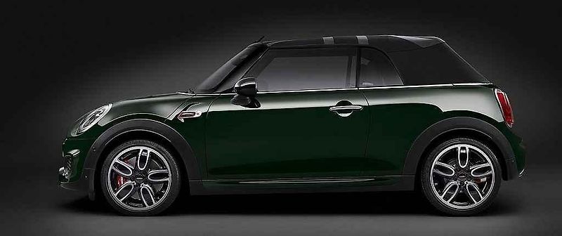 Mini John Cooper Works Convertible.