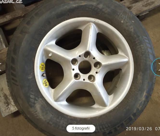BMW X5 rezerva 235/65/17 - fotka 1 z 1