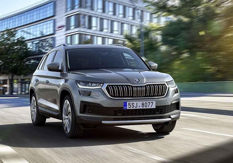 Příď Kodiaqu je teď modernější a více ladí s ostatními modely značky