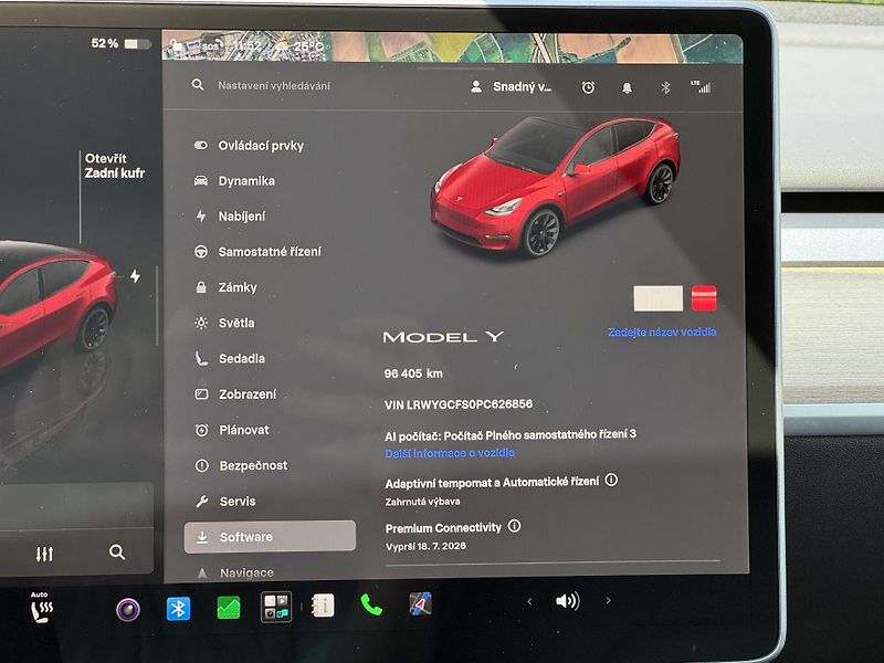 Tesla Model Y Standard Range LFP SOH 91% - fotka 16 z 26