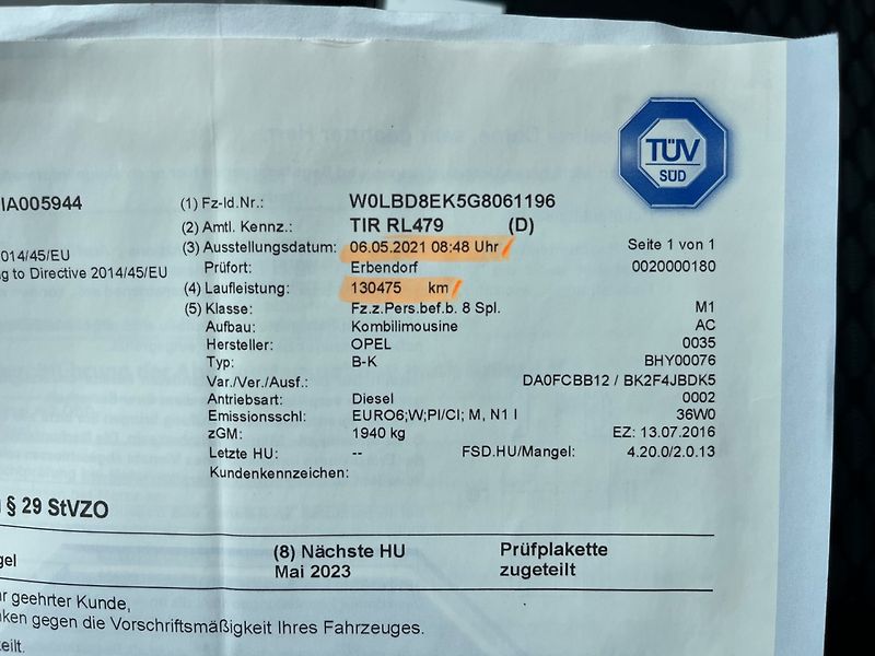 Opel Astra (2016) 1.6 CDTi Rozvody - fotka 15 z 16