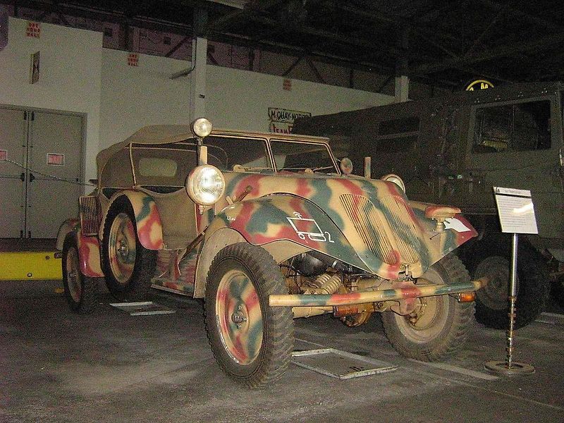 Tříkolka Tempo E400 z roku 1938.