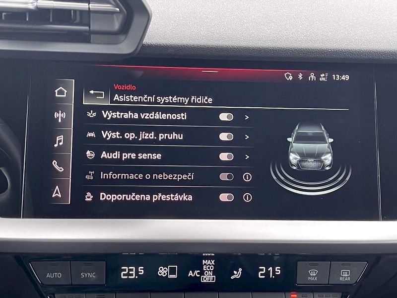 Audi A3 (2023) 30 TFSI 81 kW S-Tronic Basis - fotka 16 z 33