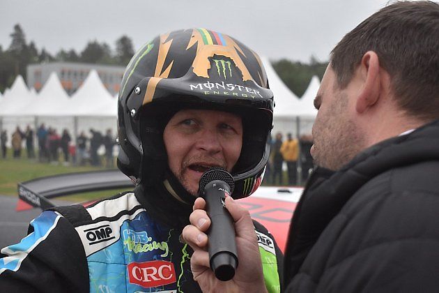 Na místě spolujezdce v ní byl mistr světa Pette Solberg, zdroj: Deník/Radek Pecák