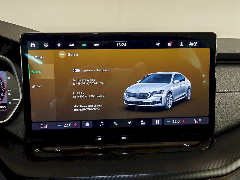 Škoda Octavia (2025) 1.5 TSI 110 kW DSG Sportline - fotka 17 z 33