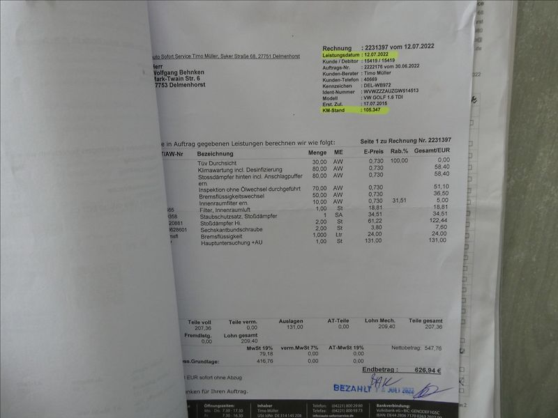 Volkswagen Golf Sportsvan 1,6 TDi 81kW 1.MAJITEL,servisk - fotka 42 z 53