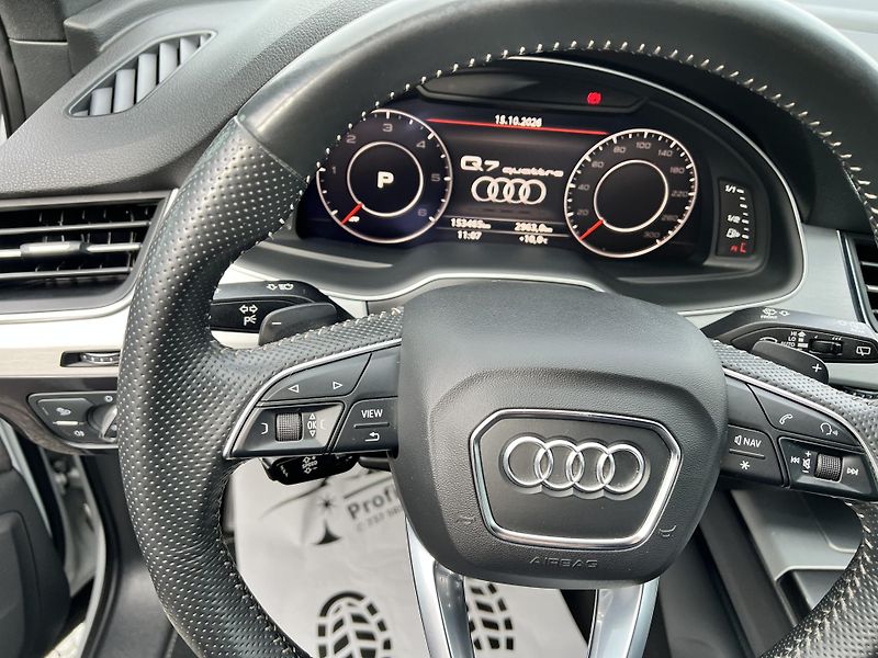 Audi Q7 (2018) 3.0 TDI S-LINE, CZ, DPH,VÝMĚNA - fotka 19 z 22