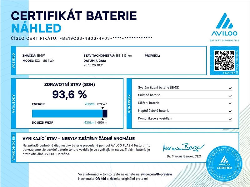 BMW iX3 0,0 80kWH,210kw,M-sport,led,SO - fotka 50 z 50