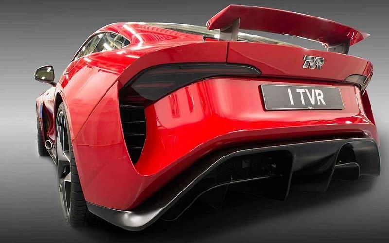 TVR Griffith při testování.