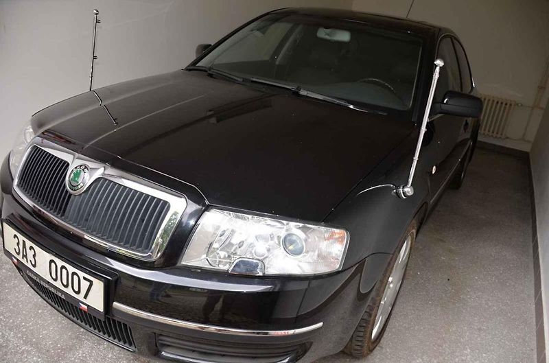 Z výstavy S prezidentem do Lán aneb prezidentské automobily ze sbírek Národního technického muzea.