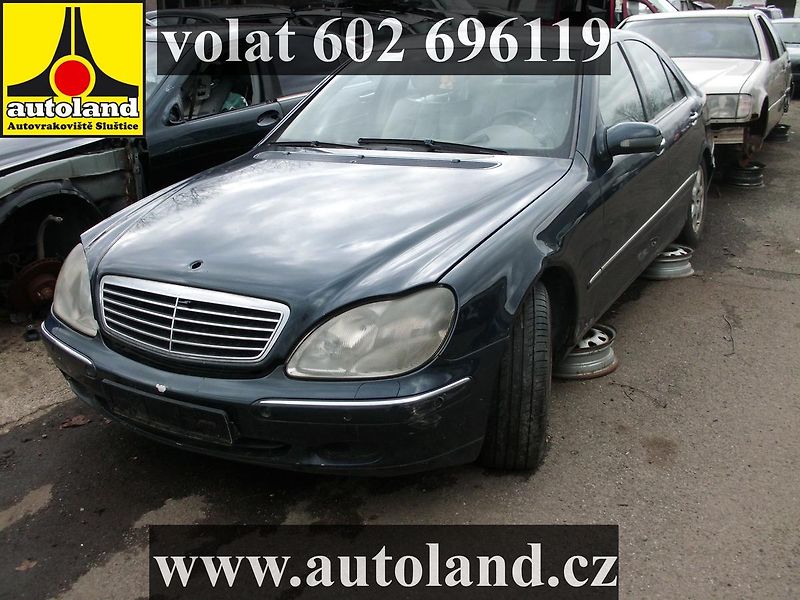 Mercedes-Benz Třídy S (2003) VOLAT 602 696 119 - fotka 6 z 9