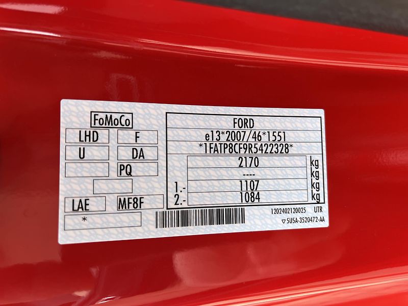 Ford Mustang (2024) 5.0 V8 GT MagneRide  Aut, DPH - fotka 43 z 43