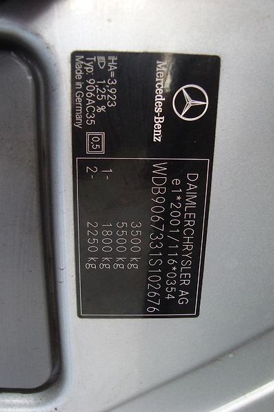 Mercedes-Benz Sprinter (2006) 315 CDi,ČR,1.Maj. 9 - Míst,STK - fotka 12 z 37