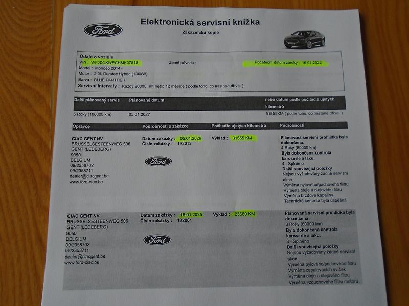 Ford Mondeo 2.0HYBRID 187PS VIGNALE ecvT - fotka 37 z 41