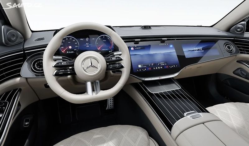 Mercedes-Benz Třídy S (2026) S 450d 4M AMG LONG | BÉŽOVÁ - fotka 11 z 15