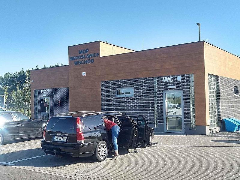 Polské odpočívky nejsou nikterak omšelé.
