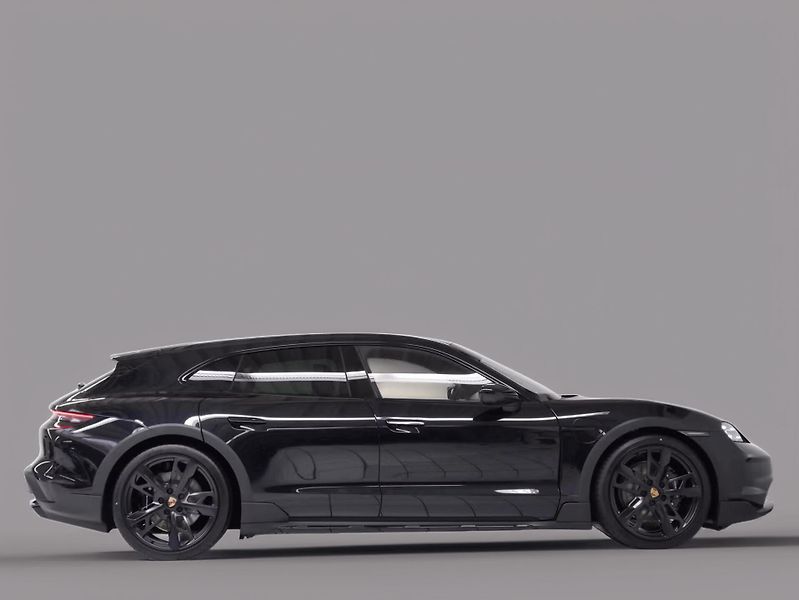 Porsche Taycan 4 Cross Turismo HuD Pano 360 - fotka 5 z 25