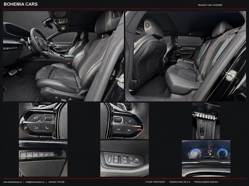 Peugeot 508 1,6 265 kW PSE GT Hybrid DPH - fotka 12 z 12