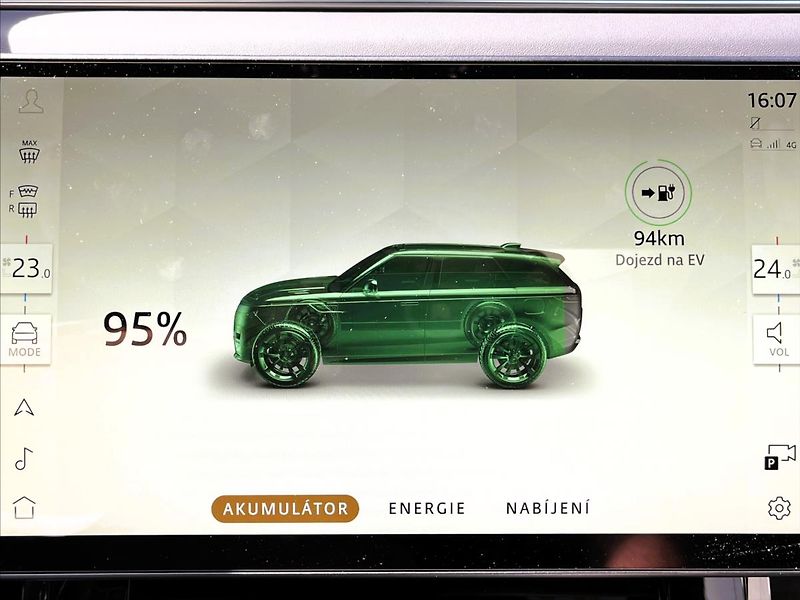 Land Rover Range Rover Sport (2026) 3,0 P460e DYNAMIC SE PHEV - fotka 31 z 39