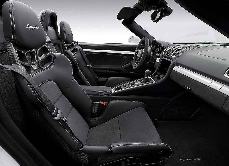 Porsche Boxster Spyder.