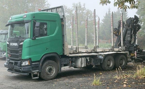 Scania (2019) R500 lesovůz 35/26t 6x4 + HR - fotka 1 z 10