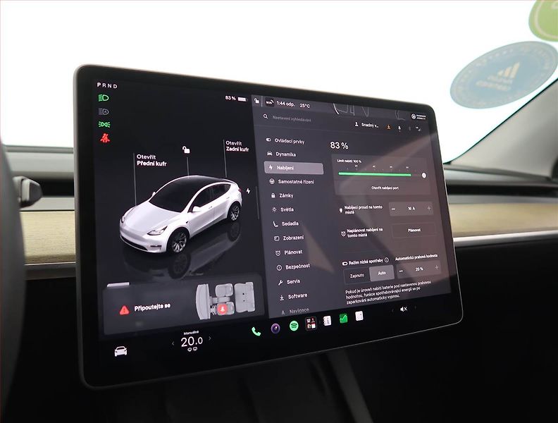 Tesla Model Y (2023) RWD LFP 60kWh, SoH 93% - fotka 24 z 31