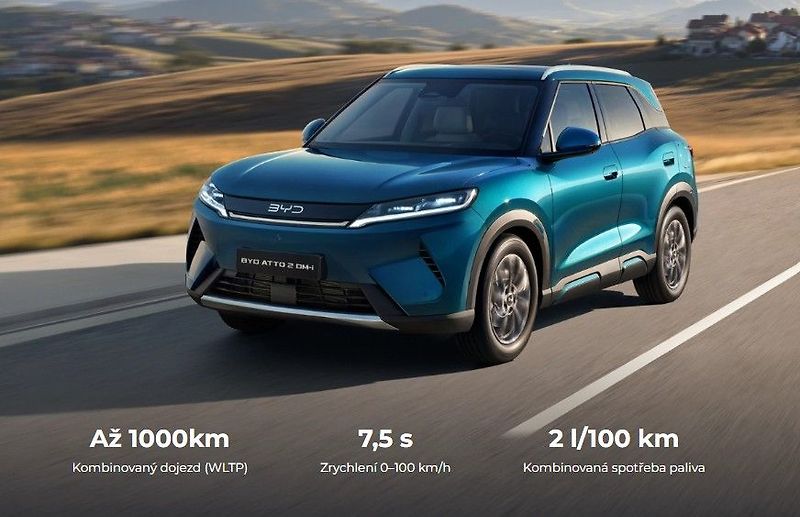 BYD ATTO 2 (2026) BOOST DM-i Super hybrid - fotka 5 z 11