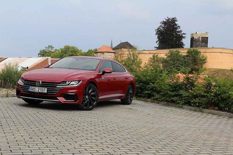 Volkswagen Arteon během testu