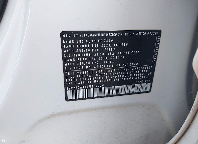Volkswagen Tiguan (2020) Auto na cestě - fotka 10 z 10