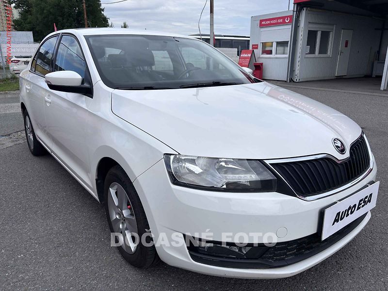 Škoda Rapid (2019) 1.0TSi, ČR, AC, výhřev sed - fotka 1 z 3