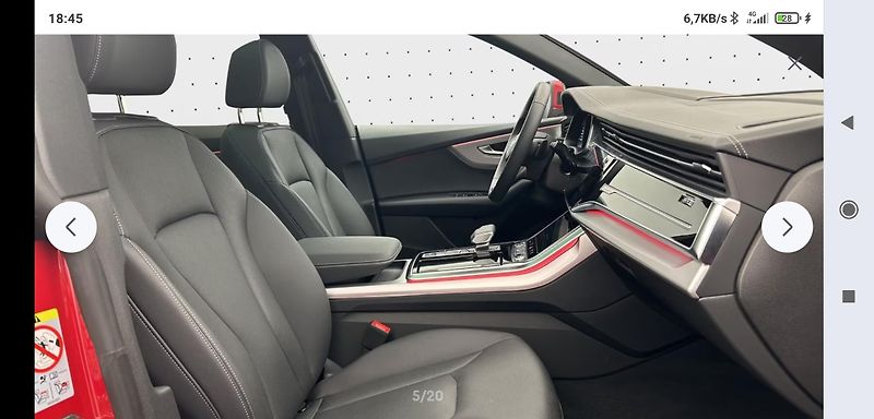 Audi Q8 (2025) TDI 50 S Line nový model 2025 - fotka 26 z 37