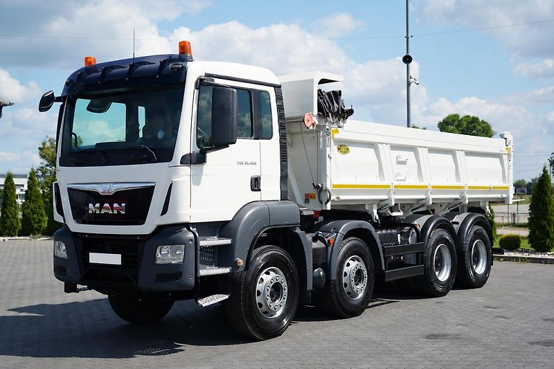 MAN TGS (2017) 35.420 8x4 sklápěč Meiller - fotka 12 z 40