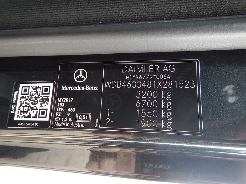 Mercedes-Benz Třídy G G 350 D AMG NEZ. TOP. KAMERA - fotka 16 z 35
