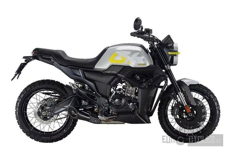 Zontes 125 GK (2026) SCRAMBLER - Drátěná kola - fotka 3 z 14