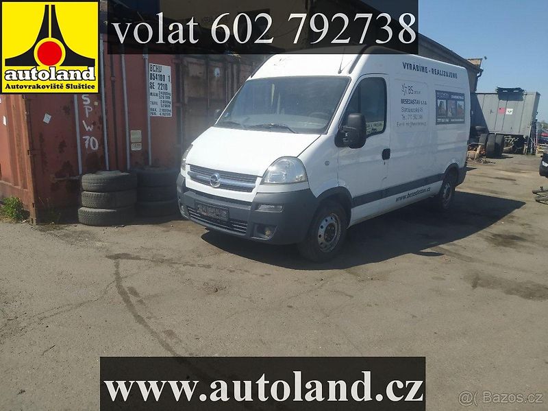 Opel Movano (2008) VOLAT 602 792 738 - fotka 1 z 7