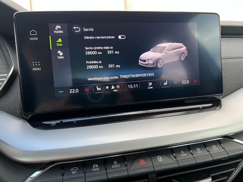 Škoda Octavia (2021) Com. 1.5TSi Style+! ČR! 1.maj. - fotka 22 z 39