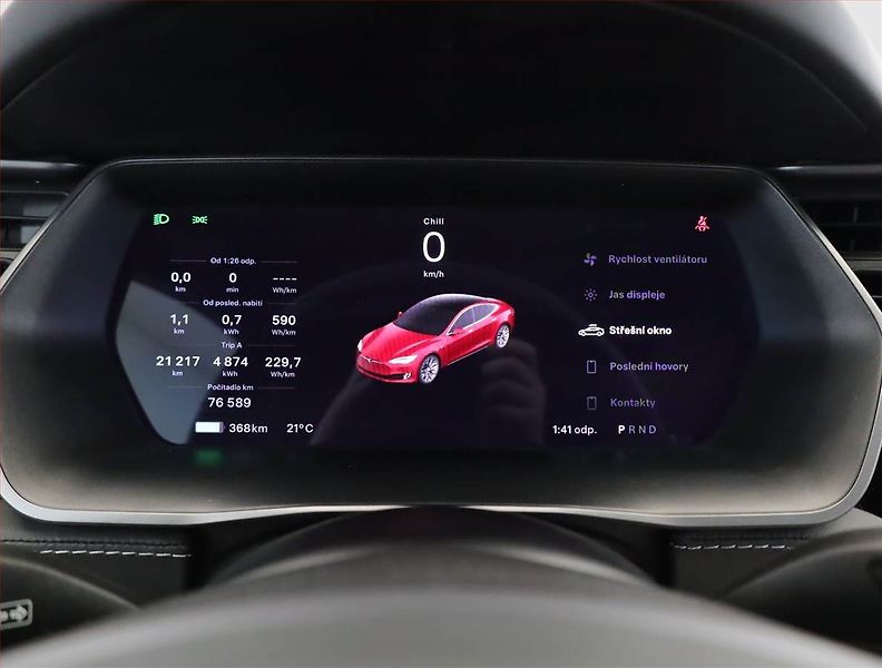 Tesla Model S (2019) P100D Ludicrous, SoH 91% - fotka 9 z 26
