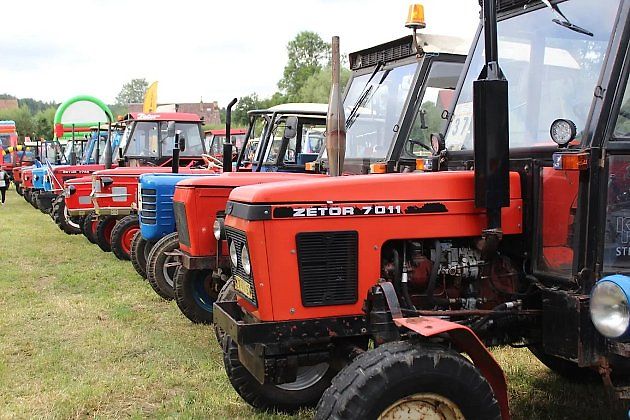Z druhého ročníku Retro Traktor Show., zdroj: Deník / Edvard D. Beneš.