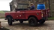 Land Rover s parním strojem namísto motoru.