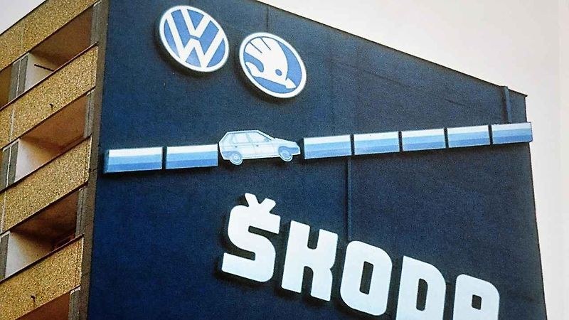 Řez modelem Favorit - lidé z VW ho dobře znali ještě před koupí automobilky v Mladé Boleslavi