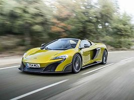 McLaren 675LT Spider.