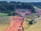 Stavba dálnice D11 Jaroměř - Trutnov v srpnu 2026.