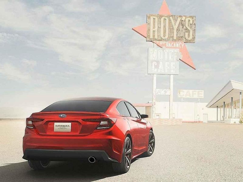Koncept Subaru Impreza Sedan.